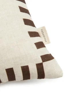 Kinder Nobodinoz Square Cushion In French Linen Vibes