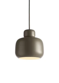 Woud Stone Pendant Taupe Discount