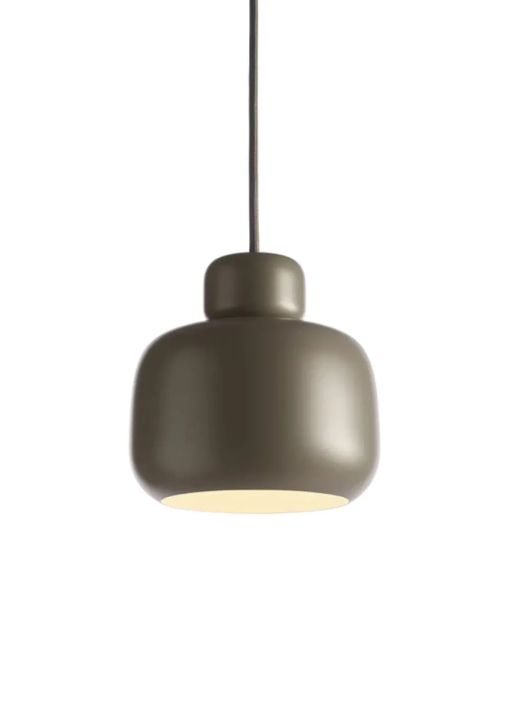 Woud Stone Pendant Taupe Discount