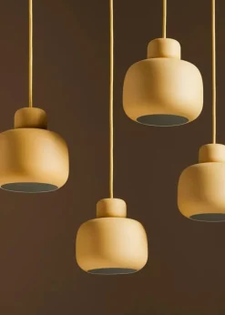 Woud Stone Pendant Mustard Online