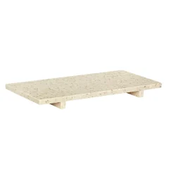 Hübsch Stone Tray Off White New
