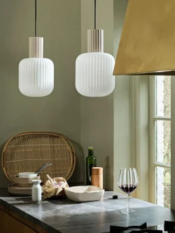 Broste CPH Stripe Red Wine Glass