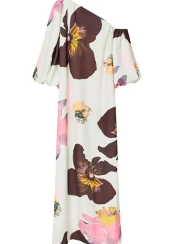 Stine Goya Structured Off-Shoulder Dress Wild Flowers Clearance