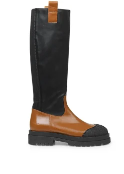 Angulus Støvle 7747-101 Camel/ Black Fashion