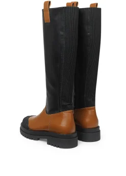 Angulus Støvle 7747-101 Camel/ Black Fashion