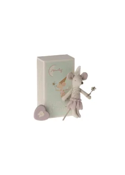Maileg Tooth fairy mouse in matchbox Rose Outlet