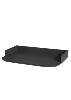 Woud Tree Console Shelf Charcoal Black Fenix Clearance