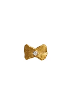 Stine A Tres Petit Bow Earring Goldplated Discount
