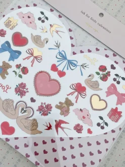 Konges Sløjd Valentine tattoos RED Discount