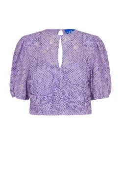 Cras Vanessa Blouse Lavender Sale