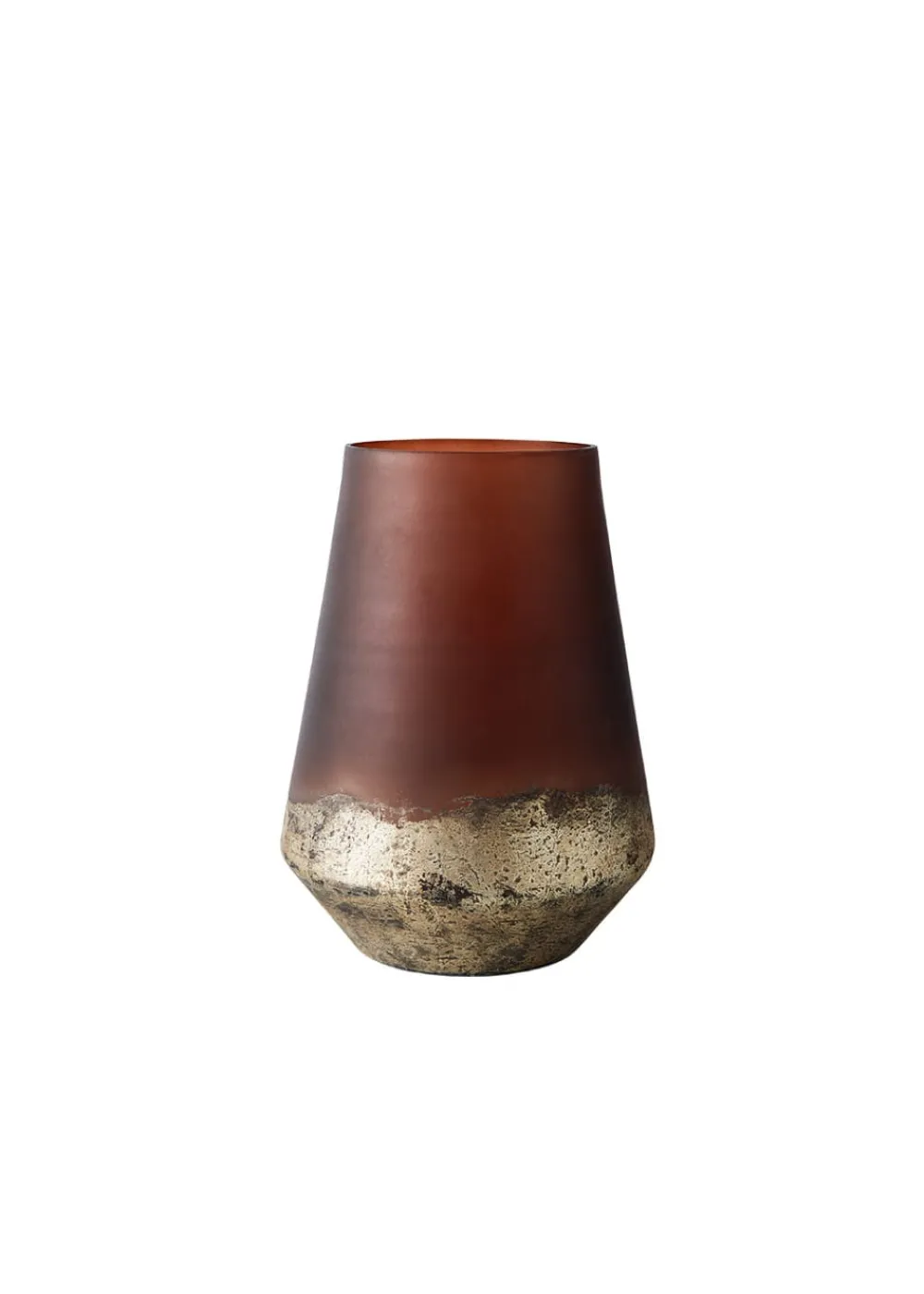 MUUBS Vase Lana Vase Lana 26 - Brown/Gold - Stock sale Fashion