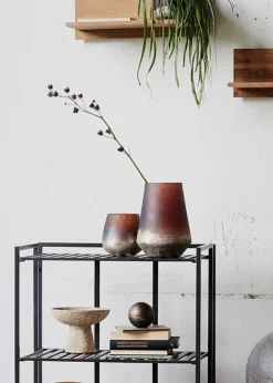 MUUBS Vase Lana Vase Lana 26 - Brown/Gold - Stock sale Fashion