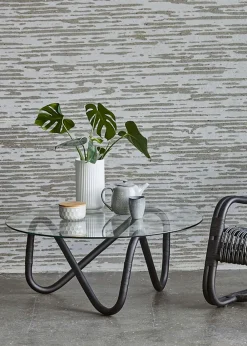 Cane-line Wave Coffee Table Rattan - Black Discount