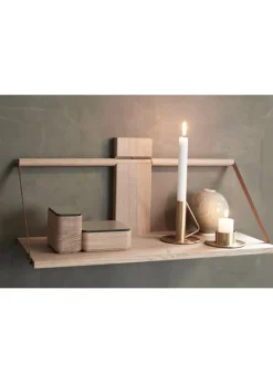Andersen Furniture Wood Wall Shelf Large - Oak Outlet