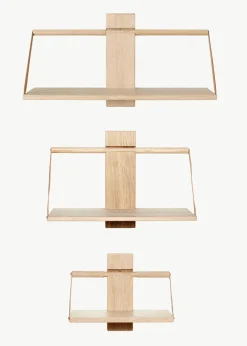 Andersen Furniture Wood Wall Shelf Large - Oak Outlet