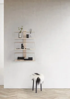 Andersen Furniture Wood Wall Shelf Large - Oak Outlet