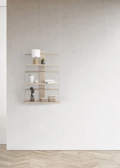 Andersen Furniture Wood Wall Shelf Large - Oak Outlet