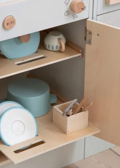 Kinder Sebra Wooden KIDchen Dishwasher