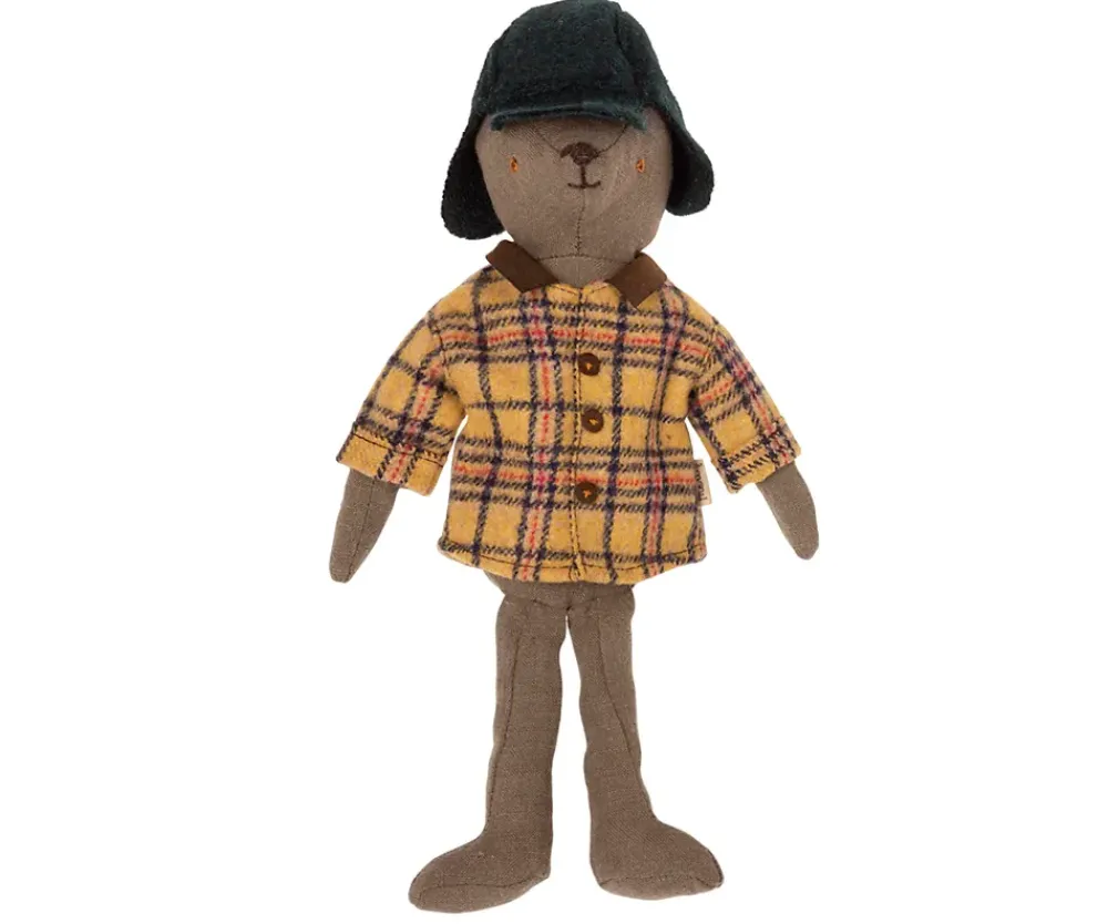 Maileg Woodsman Jacket and Hat, Teddy Dad Gingham Checks Outlet