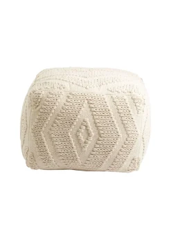 Nordal Wular Pouf Off White Best