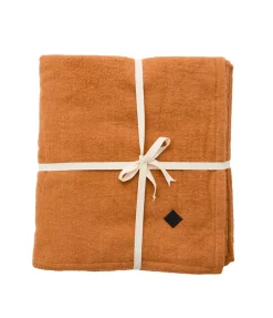 Yoga - Simple Days YOGA Cotton Blanket Rust Fashion