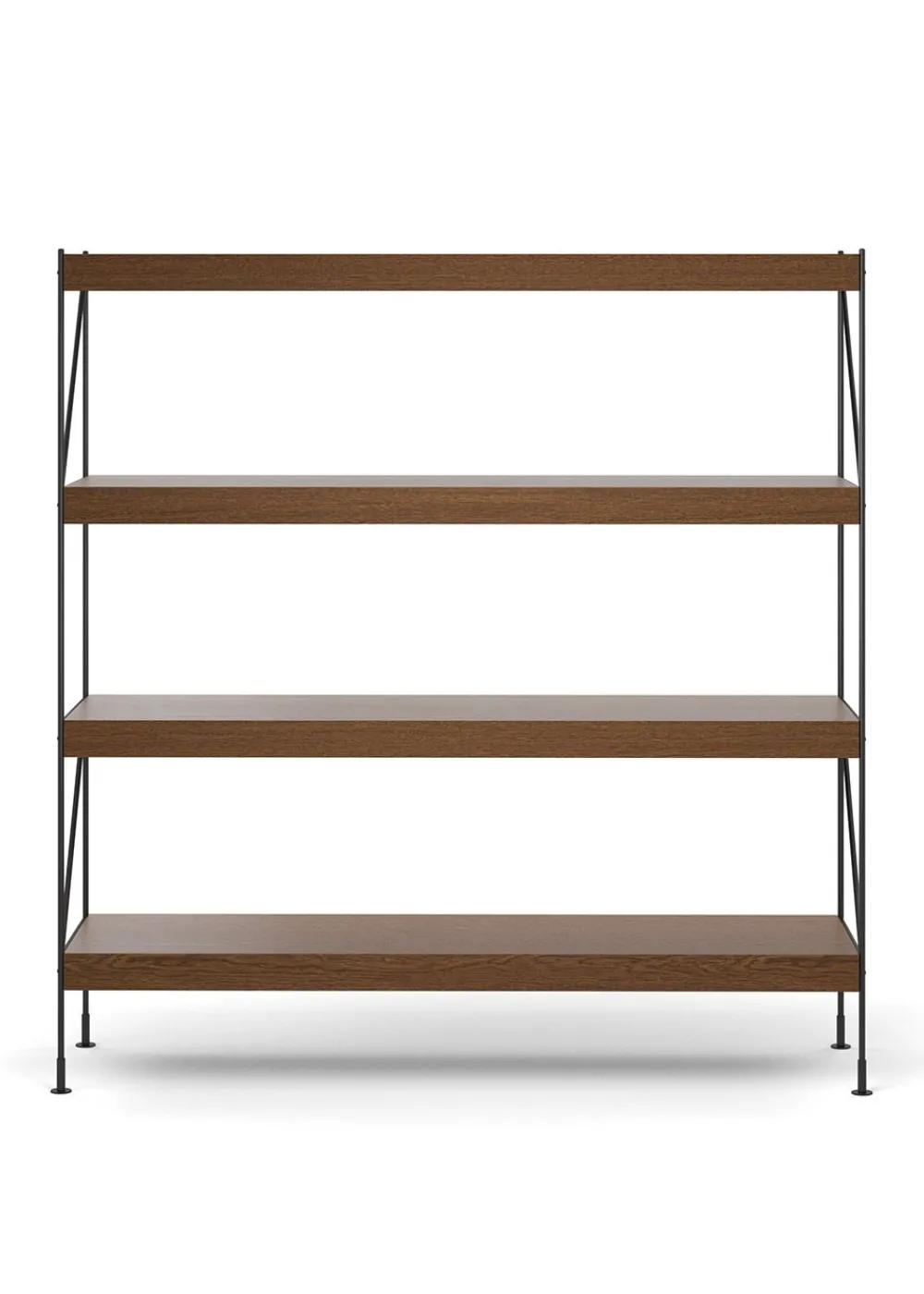 Audo Copenhagen Zet Storage System - H158 Black Steel / Dark Stained Oak Online