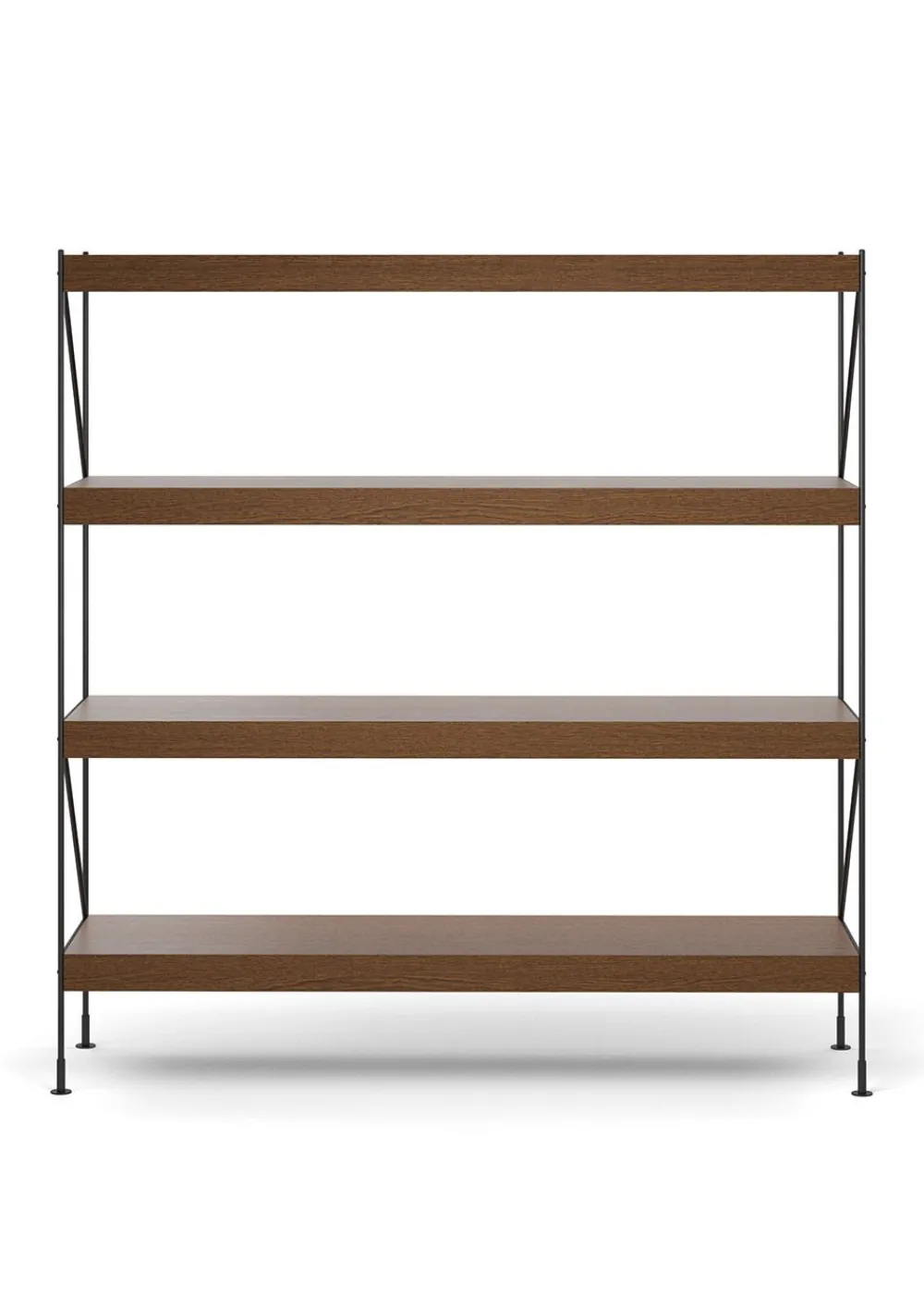 Audo Copenhagen Zet Storage System - H158 Black Steel / Dark Stained Oak Online